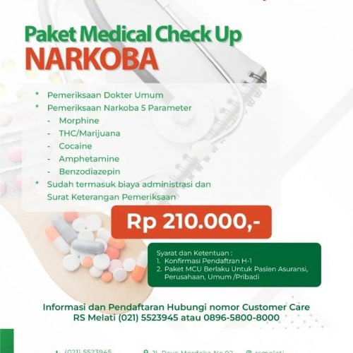 Paket Medical Check Up Narkoba